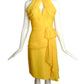 1980s 2pc Chiffon Dress, Size 6