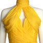 1980s 2pc Chiffon Dress, Size 6