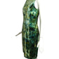1990s Velvet Tie Dye Dress, Size 2P