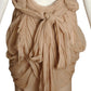 2010s NWT Chiffon Pleated & Draped Dress, Size 6
