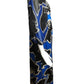 1980s Printed Silk Evening Gown, Size-8