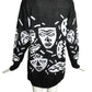 1980s Cotton Tunic Sweater, Size 8