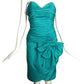 1980s Strapless Party Dress, Size 2
