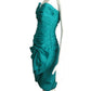 1980s Strapless Party Dress, Size 2
