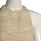 Rhinestone Plissé Evening Dress, Size 2