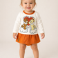 2pc Printed Knit Ensemble, Size- 12 Mos