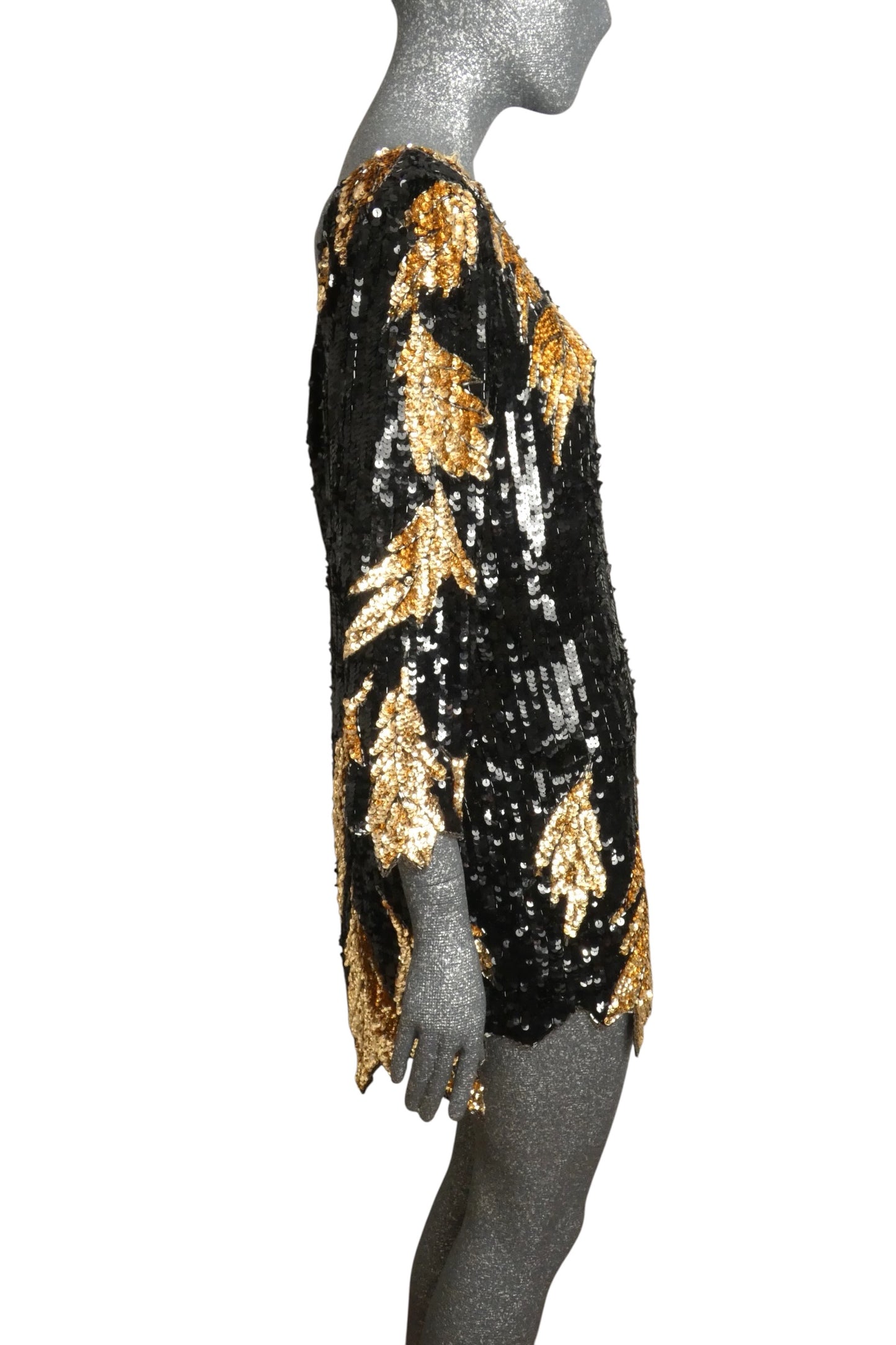 1980s Sequin Tunic, Size 10