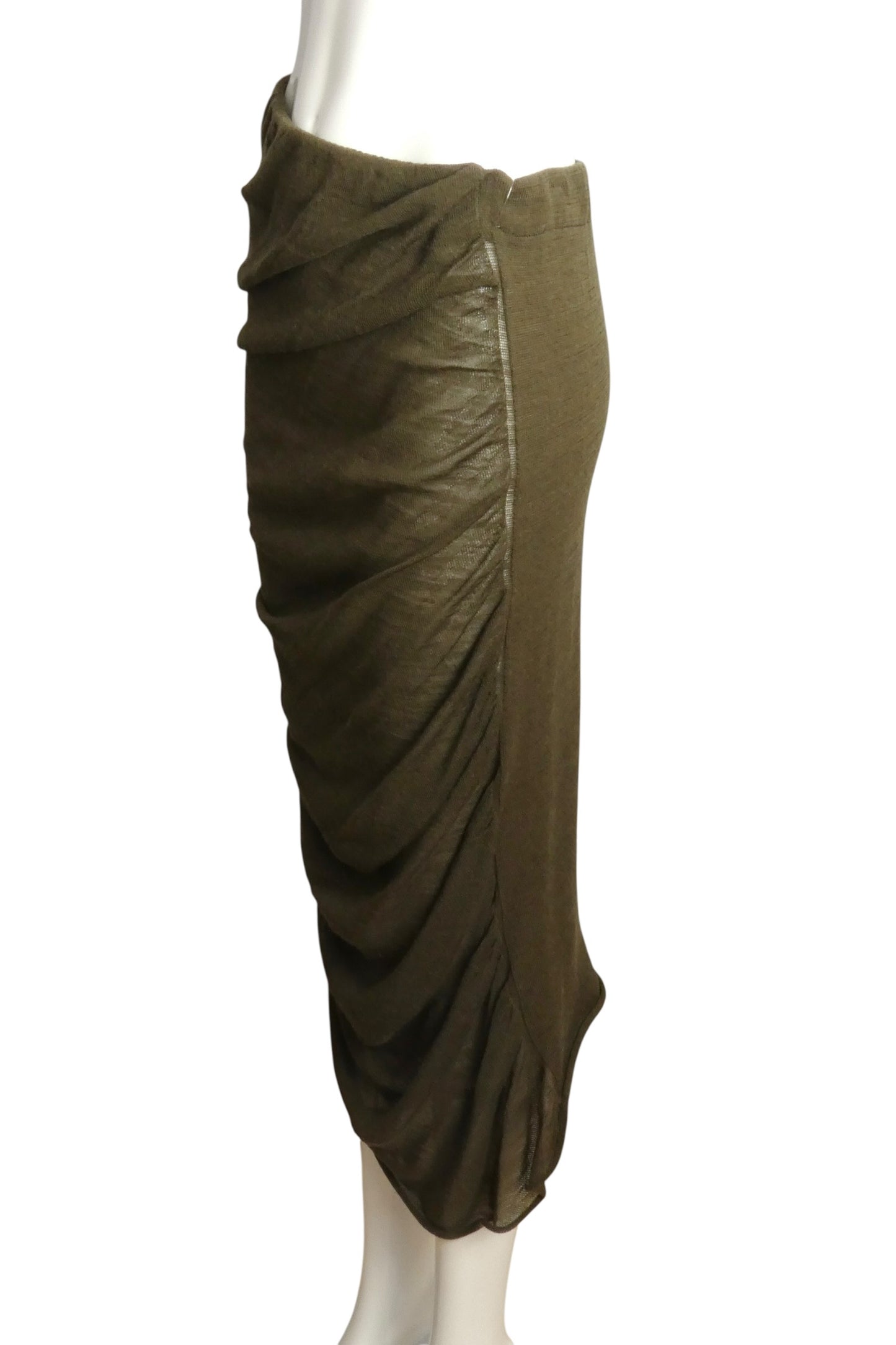 Wool NWT Knit Midi Skirt, Size-8