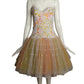 1980s Strapless Party Dress, Size-6