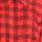 1980s Silk Plaid Blouse, Size-6