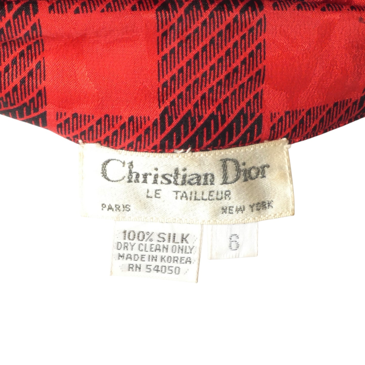 1980s Silk Plaid Blouse, Size-6