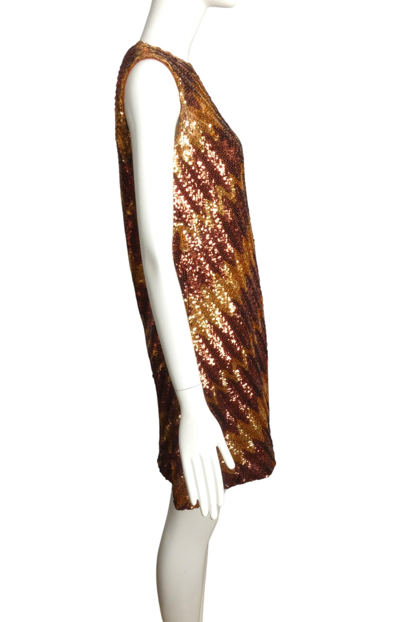 1960s Sequin Cocktail Dress, Size 6