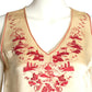 1920s Silk Embroidered Lounging Ensemble, Size-4