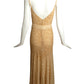 1930s Lace Evening Dress & Jacket, Size-4