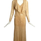 1930s Lace Evening Dress & Jacket, Size-4