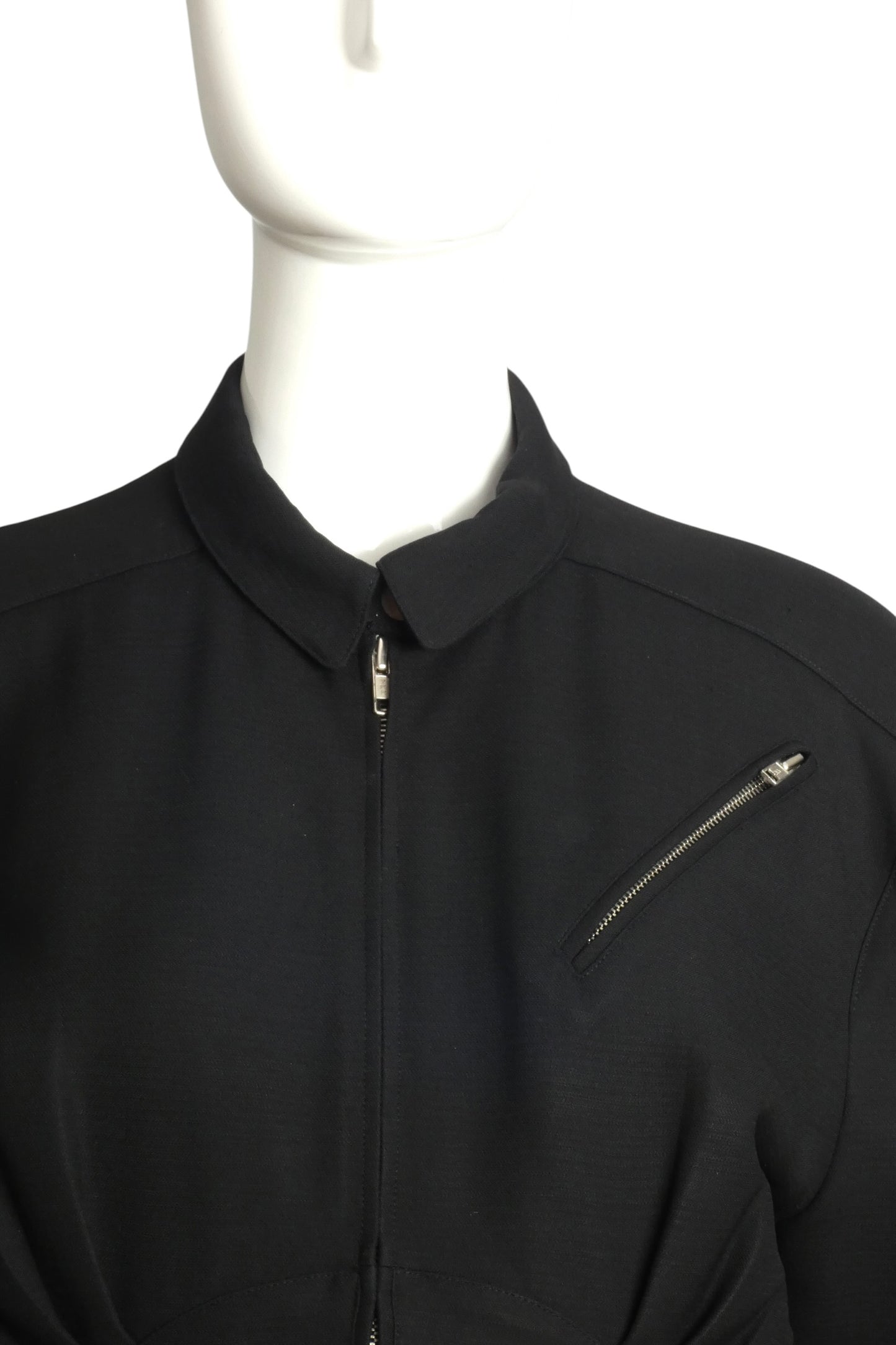 1980s Gabardine  Dress, Size-8