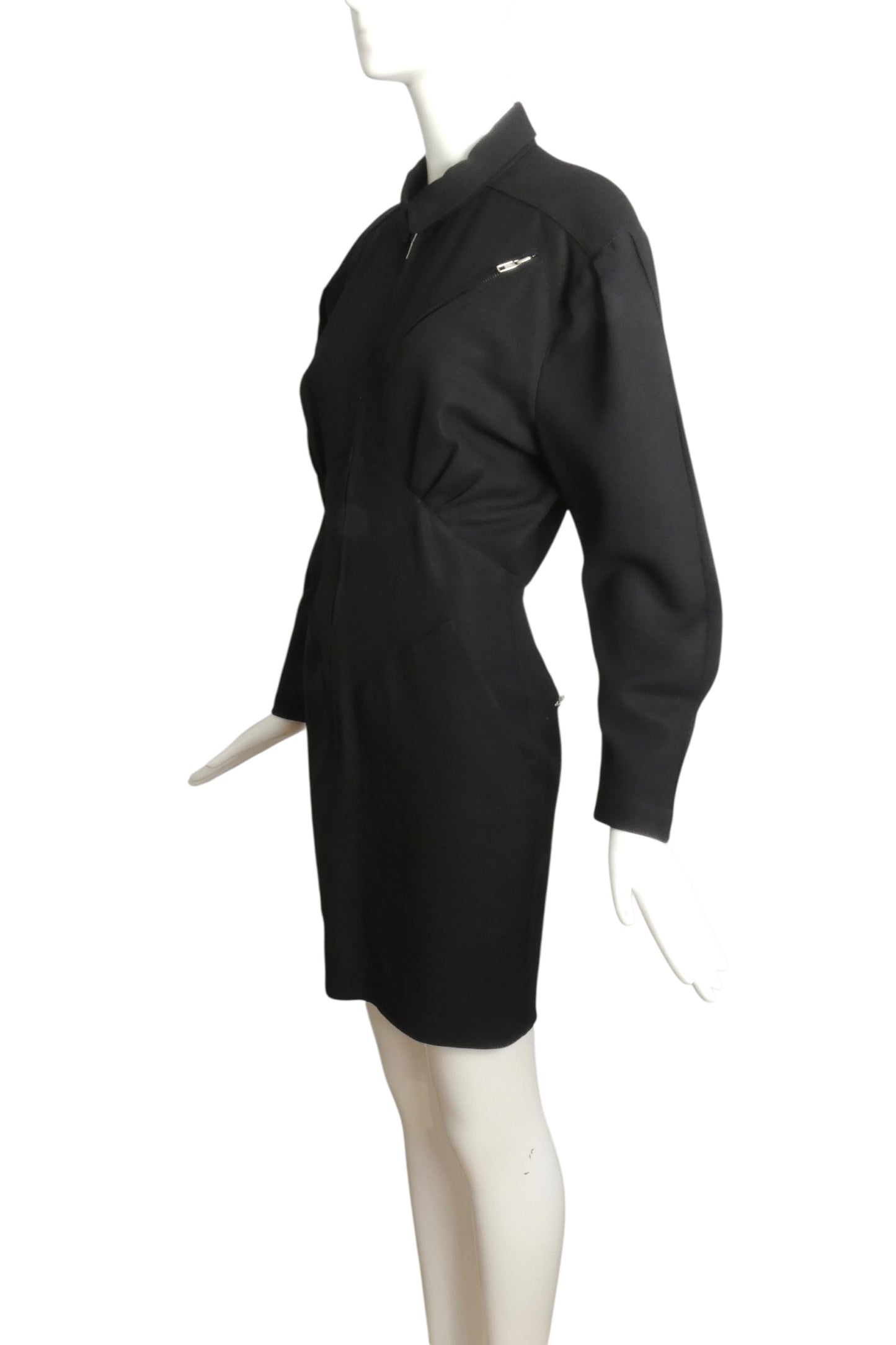 1980s Gabardine  Dress, Size-8