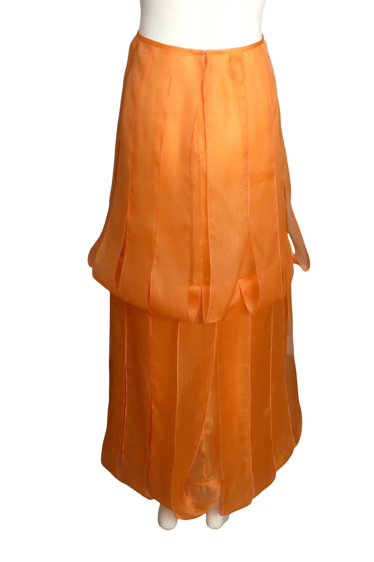 2000 Organza Carwash Skirt, Size 4
