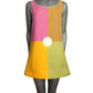 PIERRE CARDIN -  2009 Color Block Shift Dress, Size-4