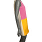 PIERRE CARDIN -  2009 Color Block Shift Dress, Size-4