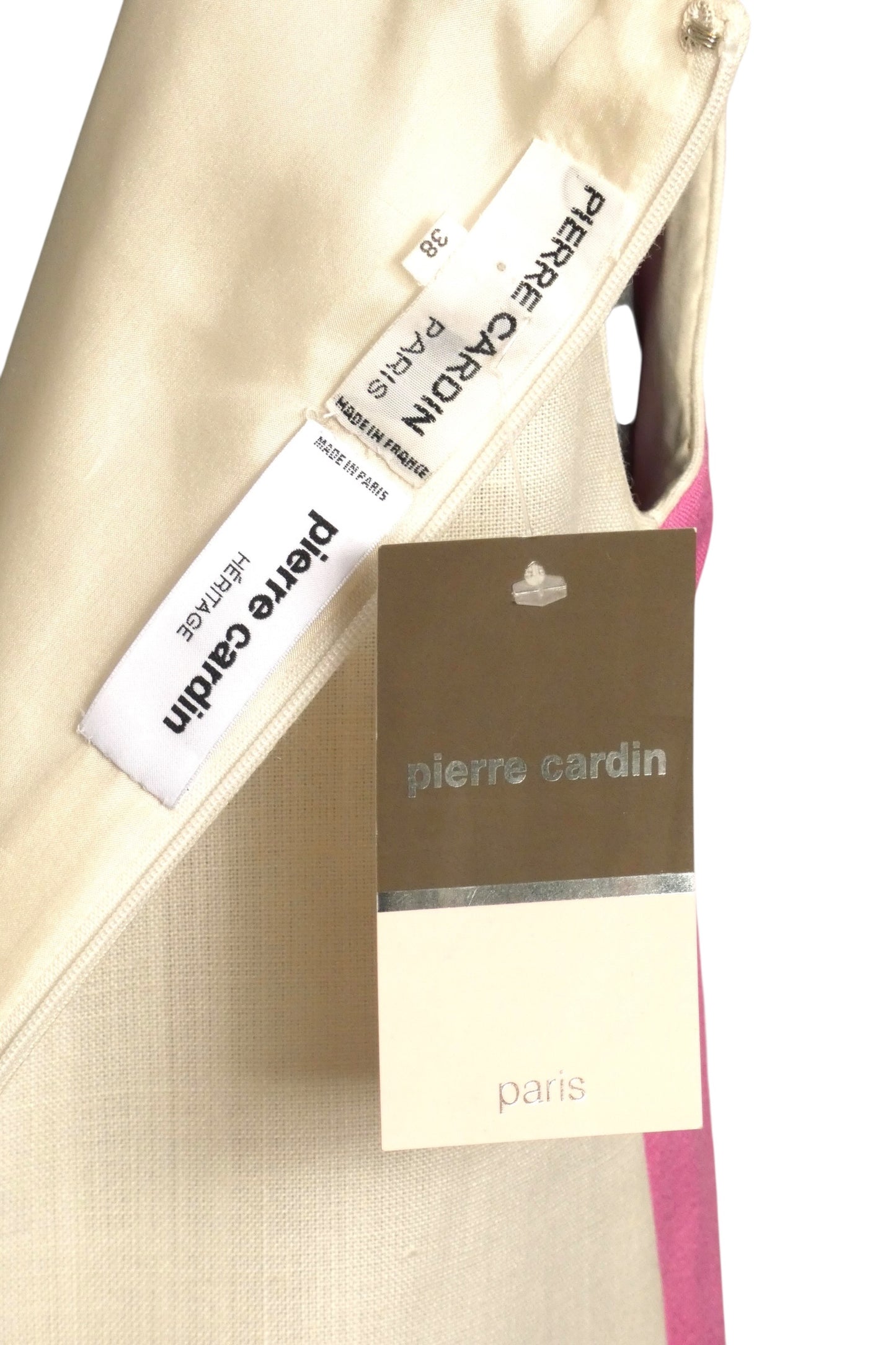 PIERRE CARDIN -  2009 Color Block Shift Dress, Size-4