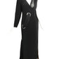 2007 Crepe & Chiffon Evening Gown, Size-4