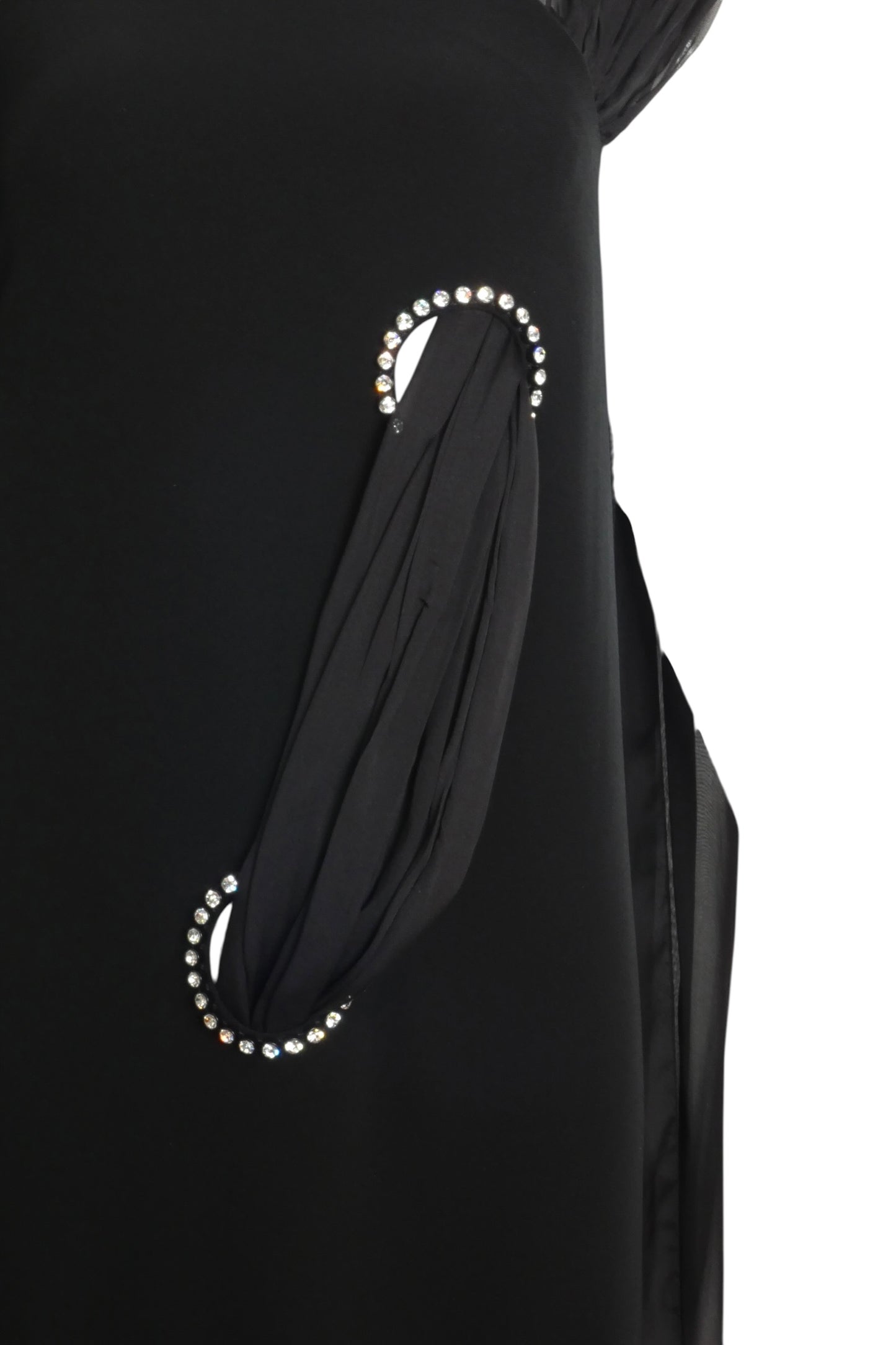 2007 Crepe & Chiffon Evening Gown, Size-4