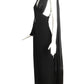 2007 Crepe & Chiffon Evening Gown, Size-4