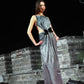 2007 Lamé Knit Evening Dress, Size-2
