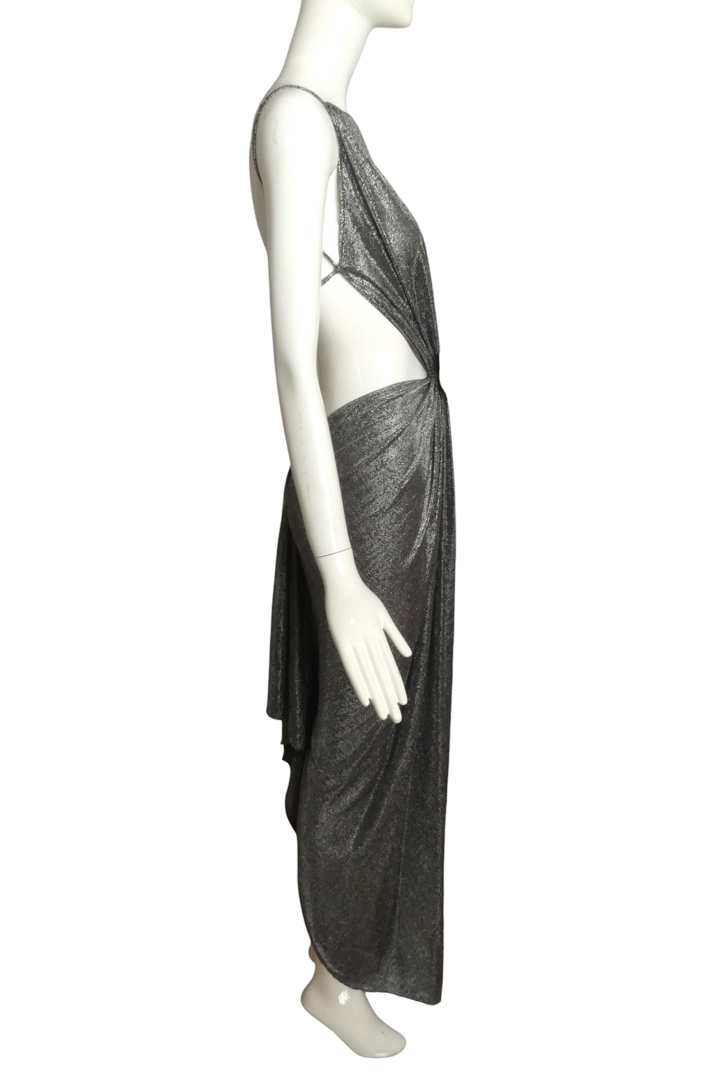 2007 Lamé Knit Evening Dress, Size-2