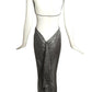2007 Lamé Knit Evening Dress, Size-2