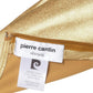 2009 Gold Metallic Knit Hoop Dress, Size-6