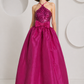 1999 Sequin & Taffeta Gown, Size-6
