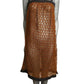 PIERRE CARDIN HAUTE COUTURE - 1978 Brown Lace Shift Over Dress, Size-2