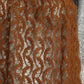 PIERRE CARDIN HAUTE COUTURE - 1978 Brown Lace Shift Over Dress, Size-2