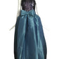 1999 Sequin & Taffeta Gown, Size-6