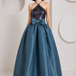 1999 Sequin & Taffeta Gown, Size-6