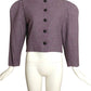 1984 Haute Couture Wool Blazer, Size 8