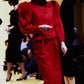 1984 Haute Couture Wool Blazer, Size 8
