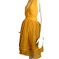 1996 Textured Organza Halter Dress, Size-4