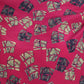 1991 Haute Couture Pleated Silk Dress, Size 6