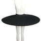 1992 Haute Couture Large Black Hoop Over Skirt, Size-4