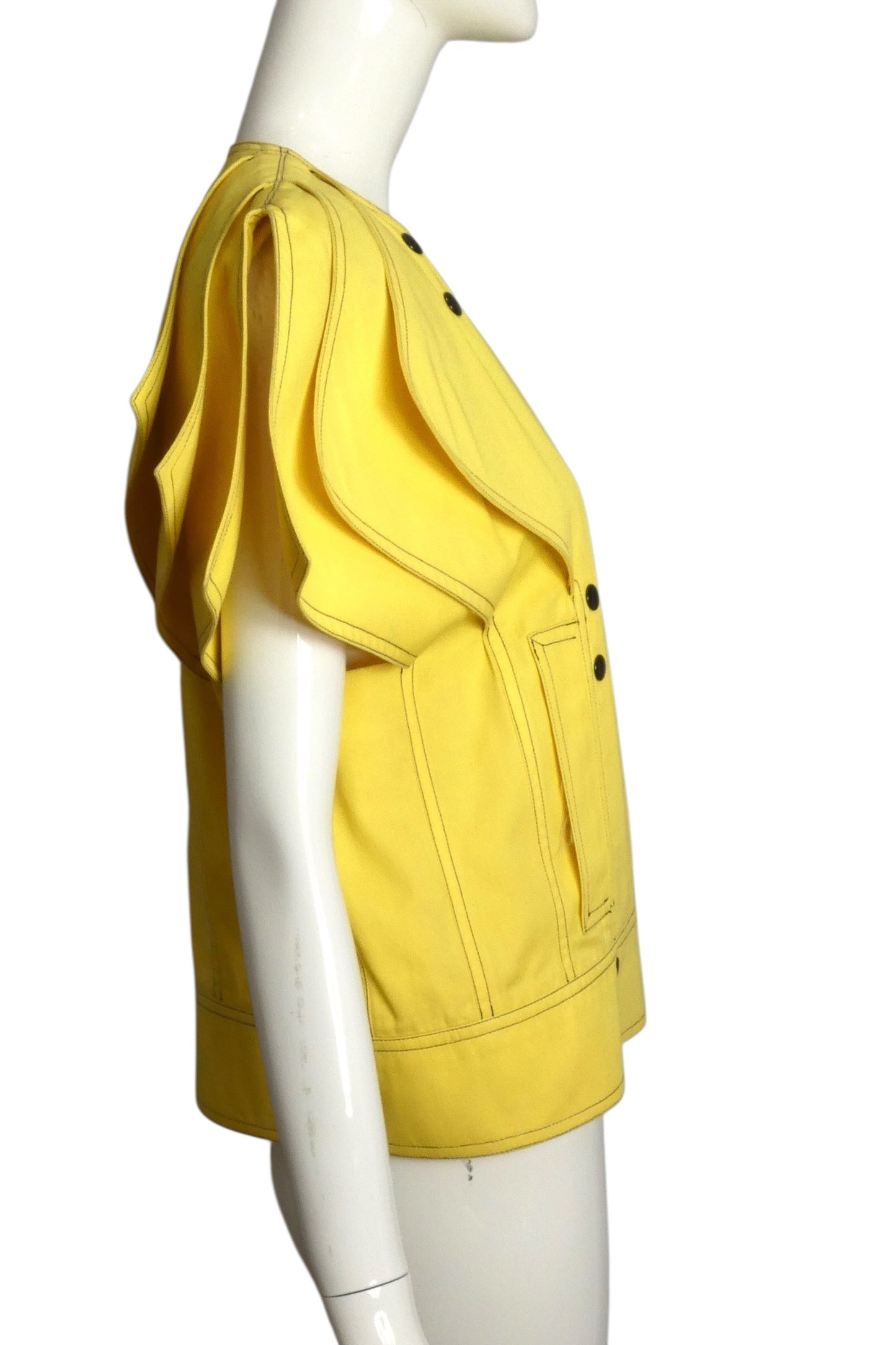 1980s Cotton Twill Jacket, Size 6