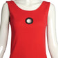 2003 Red Knit Keyhole Top, Size 4