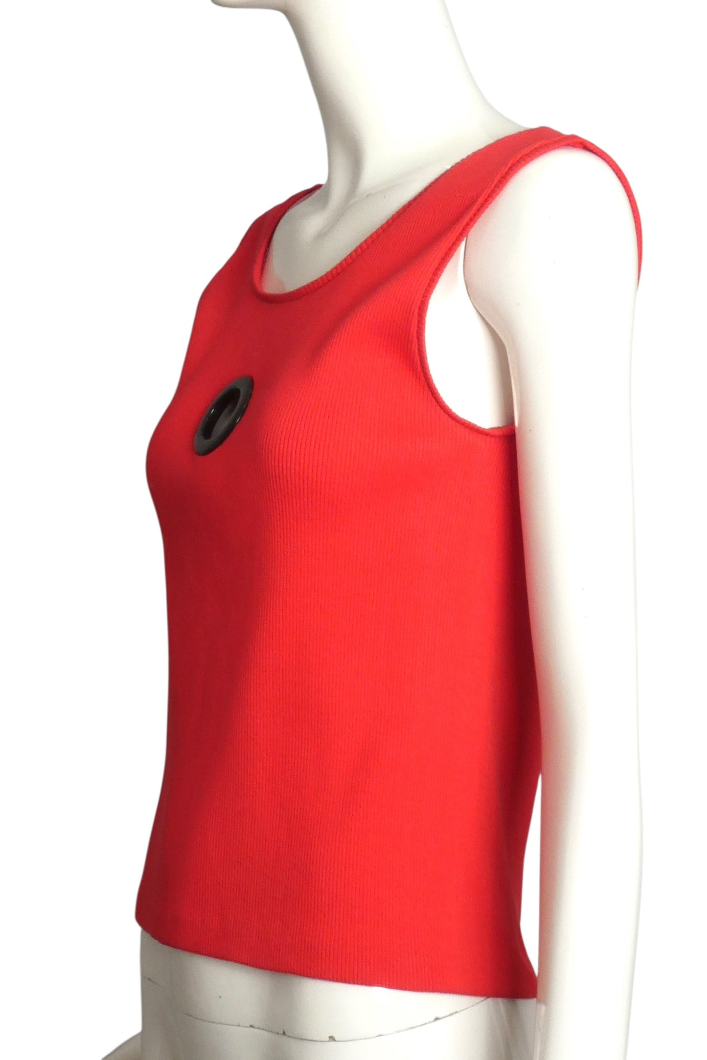 2003 Red Knit Keyhole Top, Size 4