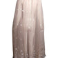 1980 Haute Couture Pink Embroidered Tulle Cape, Size-S/M
