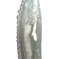 1980 Haute Couture  Blue Embroidered Tulle Coat, Size-S/M