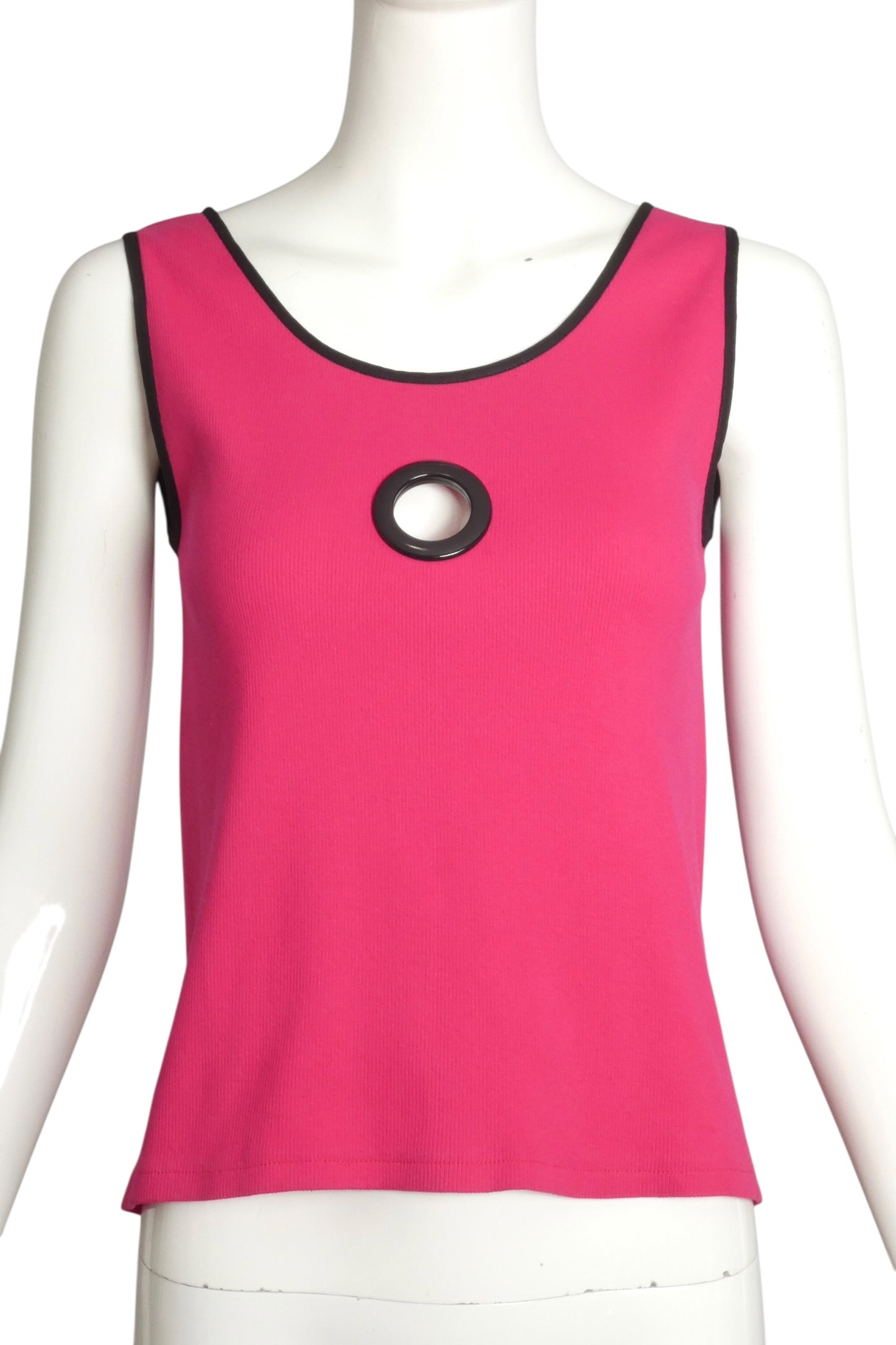 2001 Knit Keyhole Top, Size 4