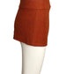 1996 Burnt Orange Wool Shorts- SIze 6