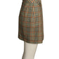 2007 Wool Plaid Skirt Size 6